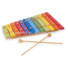 12/15 Notizen Regenbogen Farbe Kinder Holz Xylophone Spielzeug